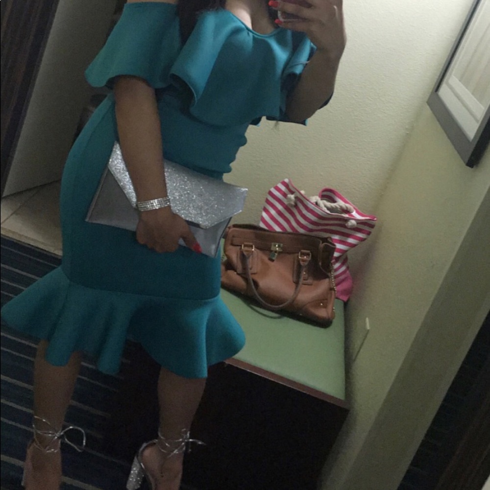 Off shoulder dress